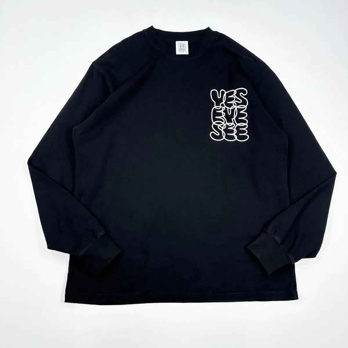（ L ） YESEYESEE YESEYESEE(イェスアイシー) ビッグロゴ ルーズフィット 長袖 ロングスリーブ