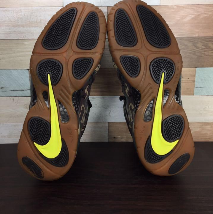 美品 NIKE AIR FOAMPOSITE PRO ARMY CAMO エアフォームポジット プロ 