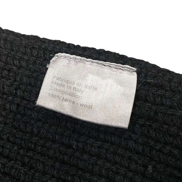 Dior Homme 04AW マフラー Dior Homme 04AW アシンメトリースーパーロングウールマフラー