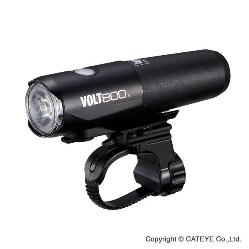 送料無料 ♥ 未開梱 キャットアイ ＵＳＢ充電式ＬＥＤヘッドライト ＶＯＬＴ８００ ブラック HL-EL471RC