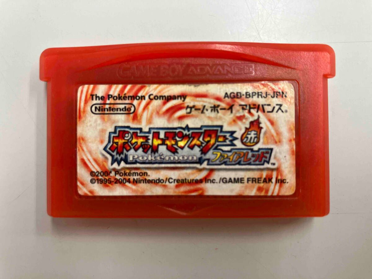箱説なし】ポケットモンスター ファイアレッド(再販) - メルカリ