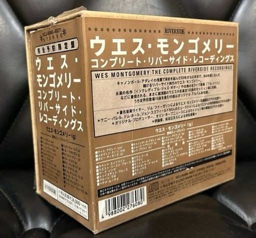 12CD BOX】ウエス・モンゴメリー 「コンプリート・リバー・サイド