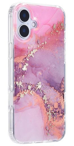 数量限定，人気 MRedoxeiPhone16Plusケースキラキラ2層大理石デザインクリア韓国いphone16plusケースゴールドメッキアイフォン16plus可愛いおしゃれ2D-16plus-L5 その他