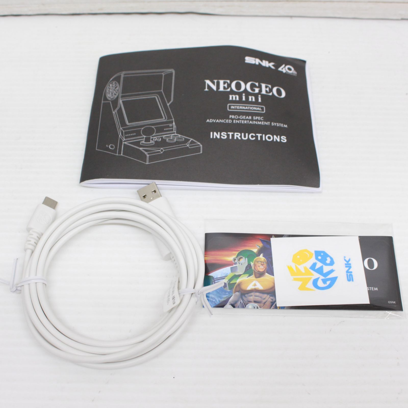 NEOGEO - ★新品 SNK NEOGEO mini ネオジオ ミニ　40周年記念★ 20180622115240_317_.jpg