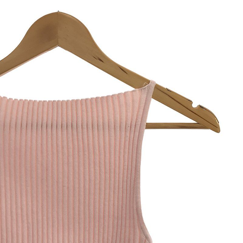 THE SHISHIKUI / シシクイ | KNIT CAMI リブニット キャミソール | F 