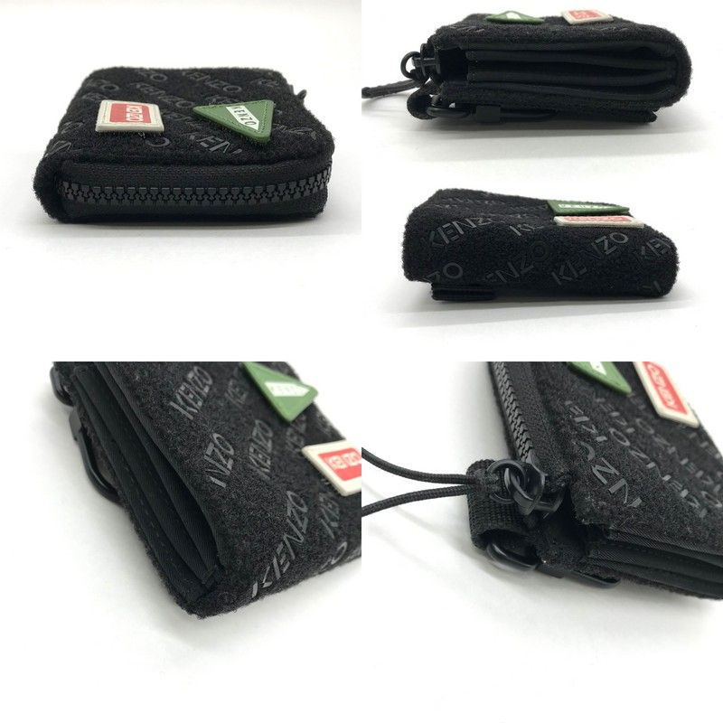 KENZO 財布 ミニウォレット コインケース 小銭入れ Lzip L字