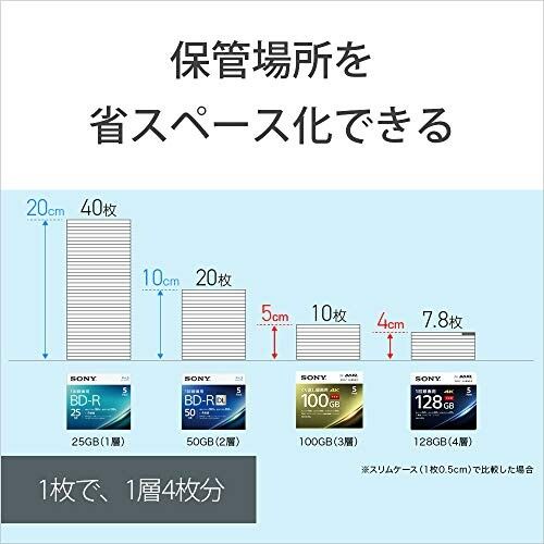 ソニー / 1枚入り / ビデオ用ブルーレイディスク / くり返し録画用