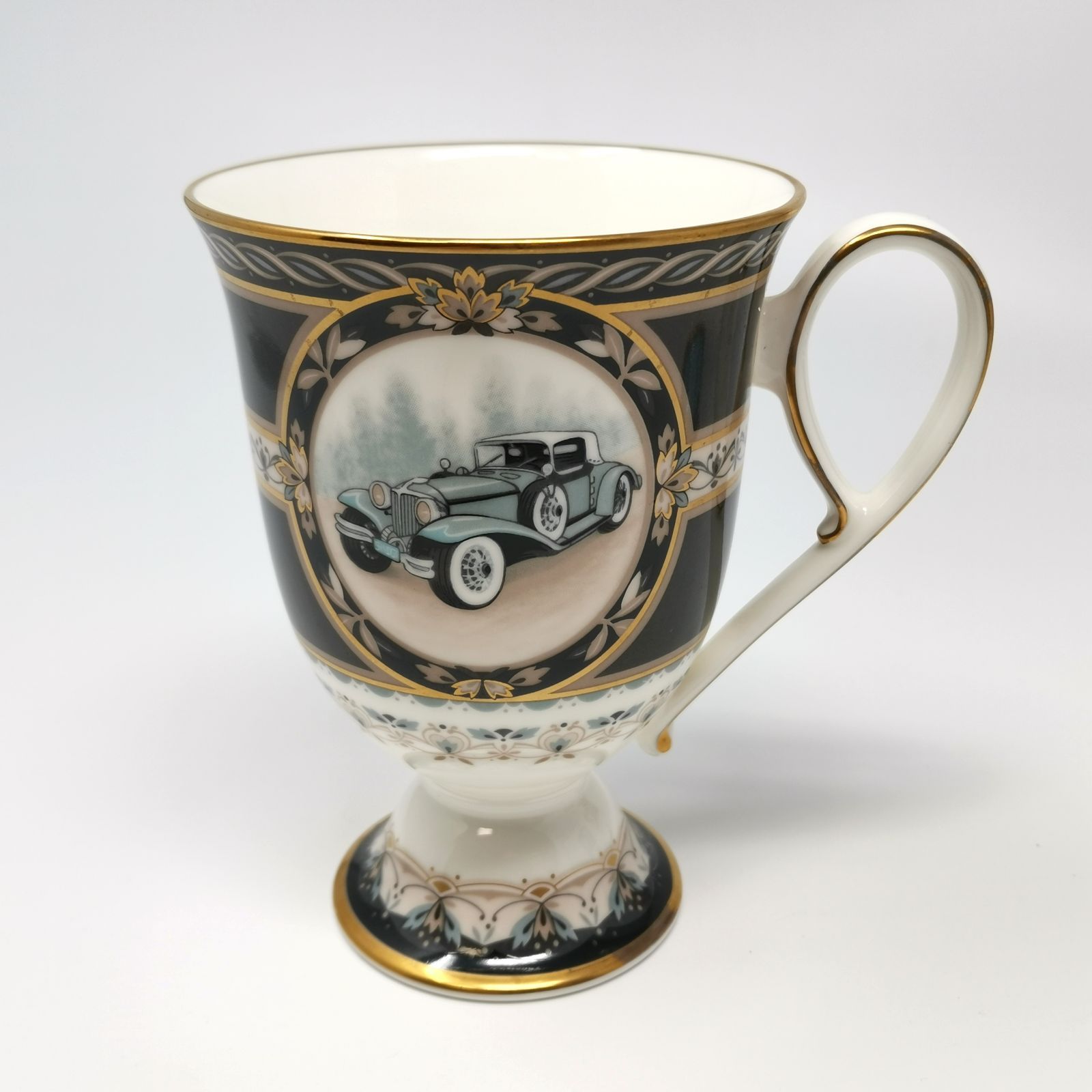 ノリタケ マグカップ 3客 セット バルーン クラシックカー ヨット 箱無し 管理番号KKVUKO3539