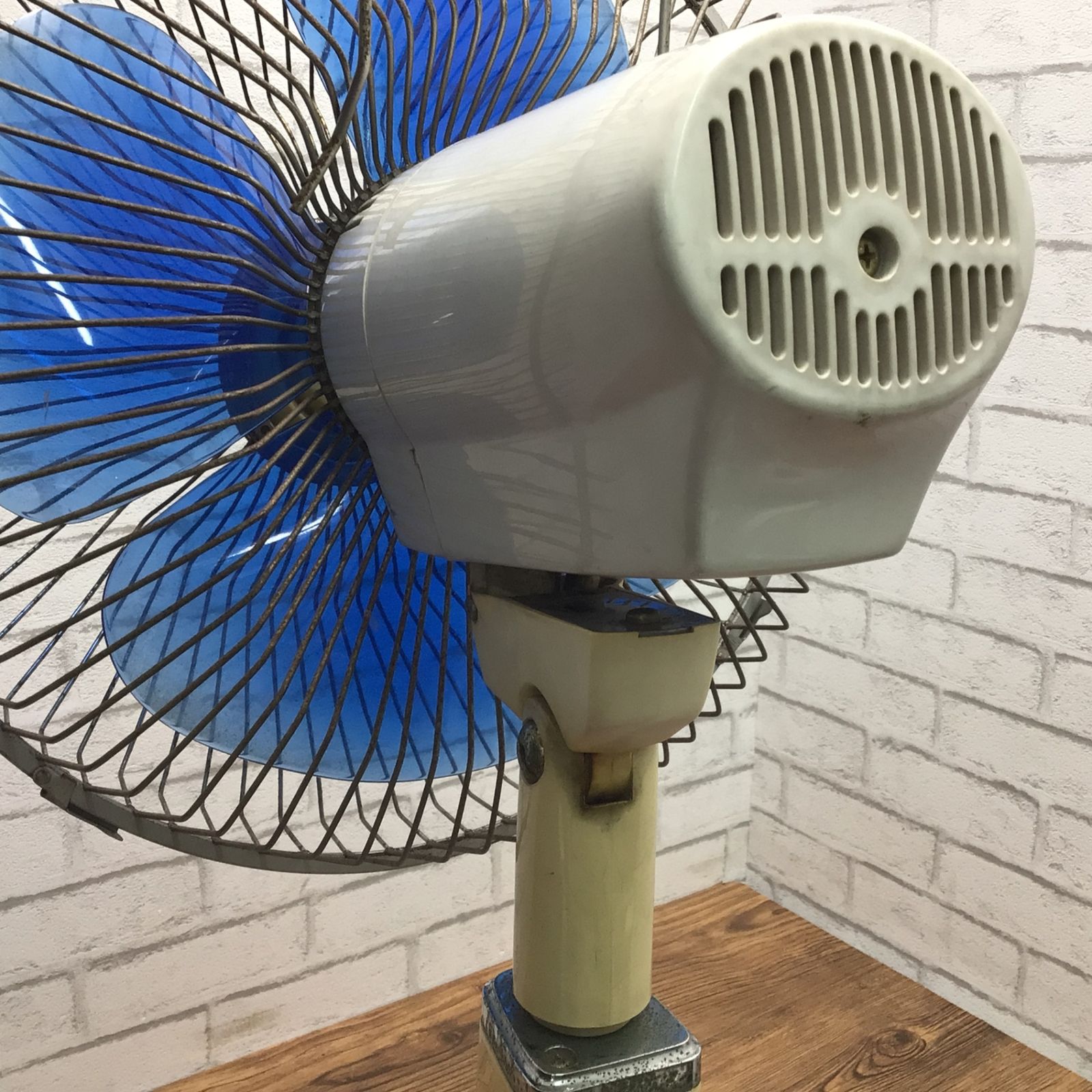 6143 【当時物】TOSHIBA 東芝 扇風機 H-30AQ 昭和レトロ 4枚羽根 羽根