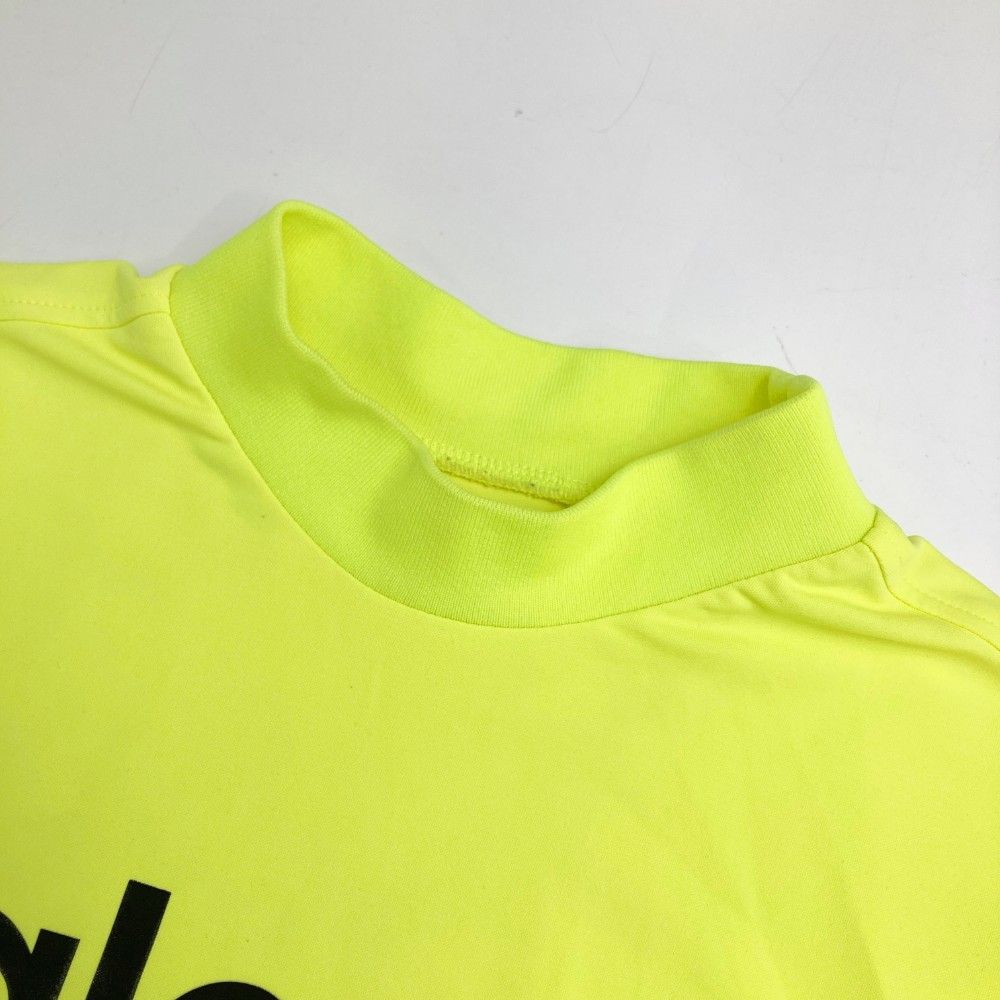 サイズ：6 NEW BALANCE GOLF ニューバランス  ハイネック 半袖Tシャツ 胸ポケット  イエロー系 [240101440529] ゴルフウェア メンズ ストスト サイズ：6 NEW BALANCE GOLF ニューバランス ハイネック 半袖T