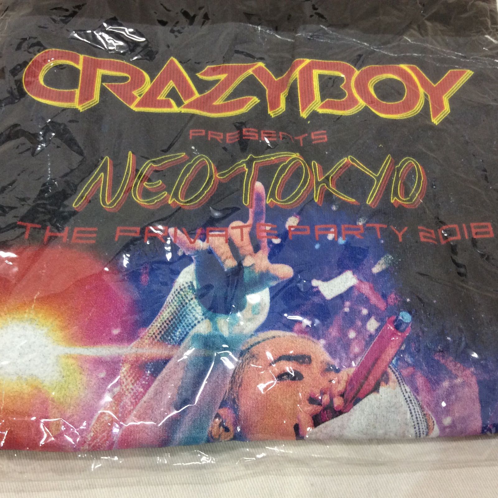 未使用 CRAZYBOY Tシャツ NEOTOKYO 2018 フリーサイズ - メルカリ