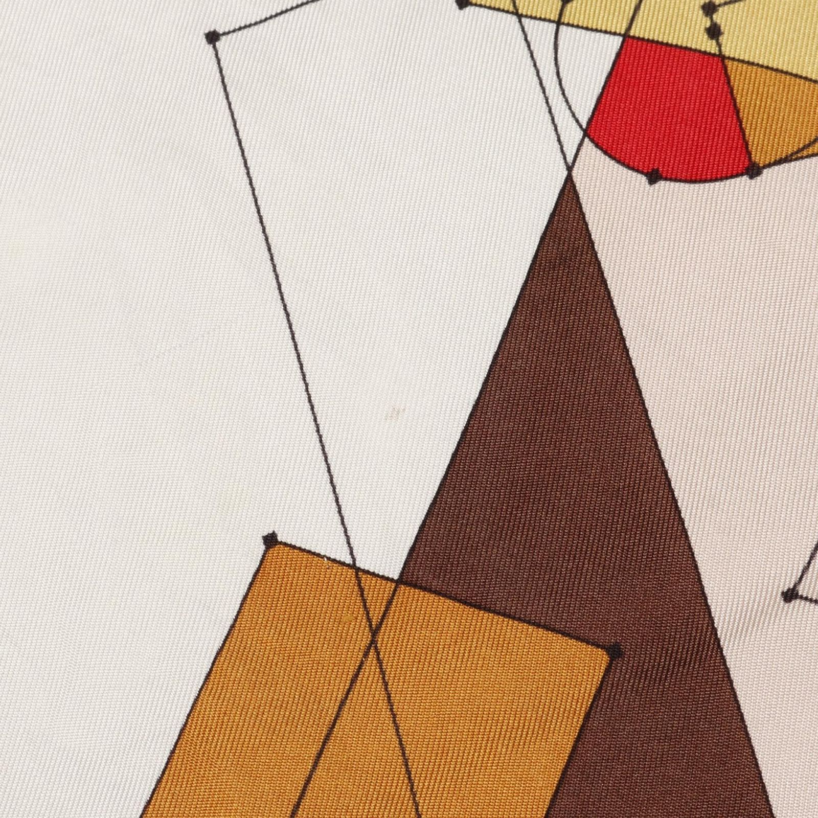 エルメス HERMES ワンピース ECHEC AU ROI マルチ シルク コットン  