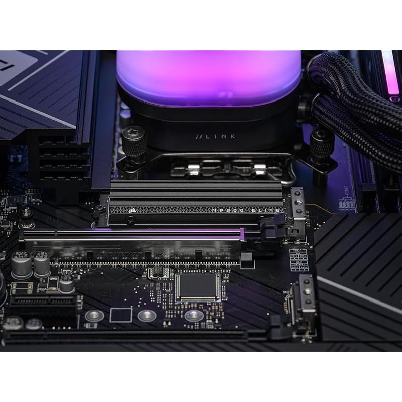 CORSAIR MP600 ELITE 2TB PCIe Gen4 x4 NVMe M.2 SSD 高密度 3D TLC NAND M.2 2280 アルミニウム製ヒートシンク CSSD-F2000GBMP600EHS