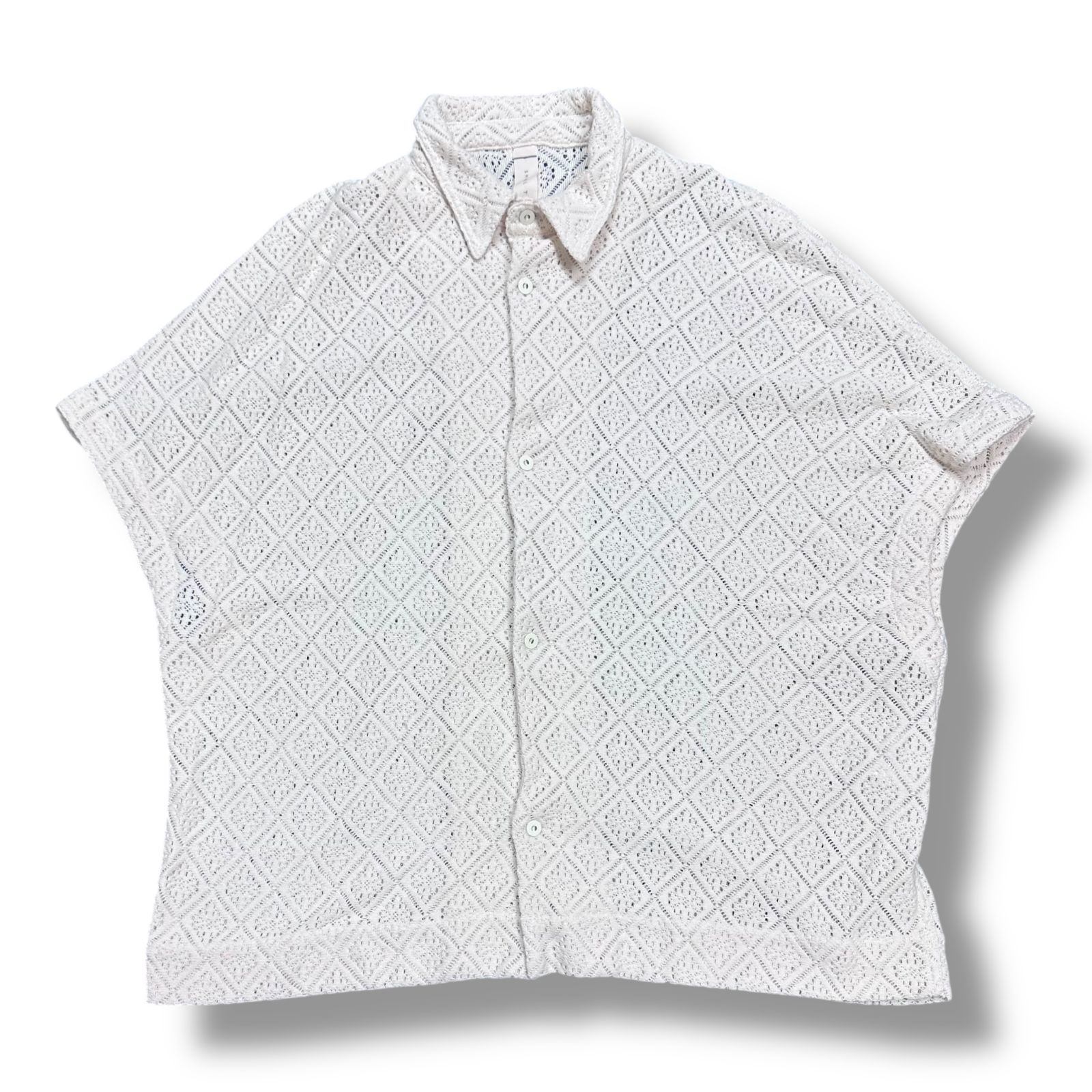 SHINYA KOZUKA 22SS HOLIDAY ノースリーブメッシュシャツ 半袖 