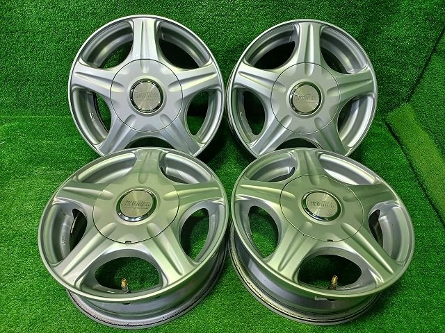 社外 ユーロマックス 12ｲﾝﾁ 4.00B 4穴 4本 100 110 114.3 ﾏﾙﾁPCD