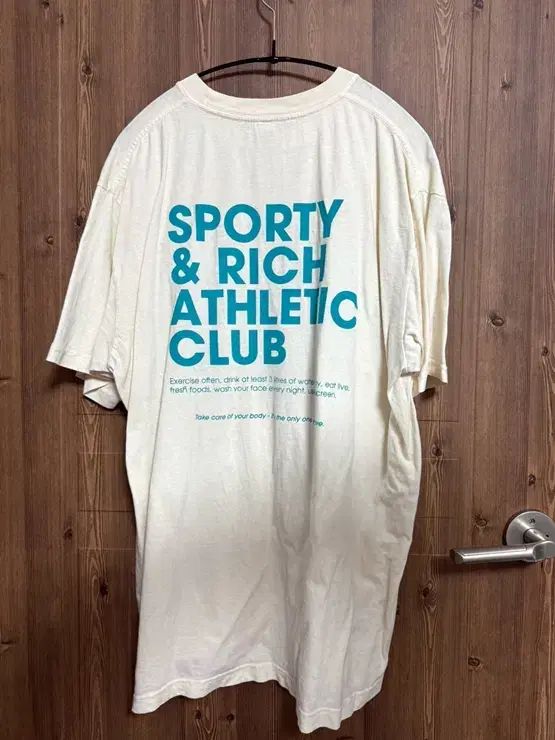Tシャツ クリーム|