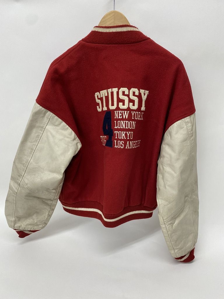OLD STUSSY 90's 4都市限定スタジャン ヴィンテージ【M128