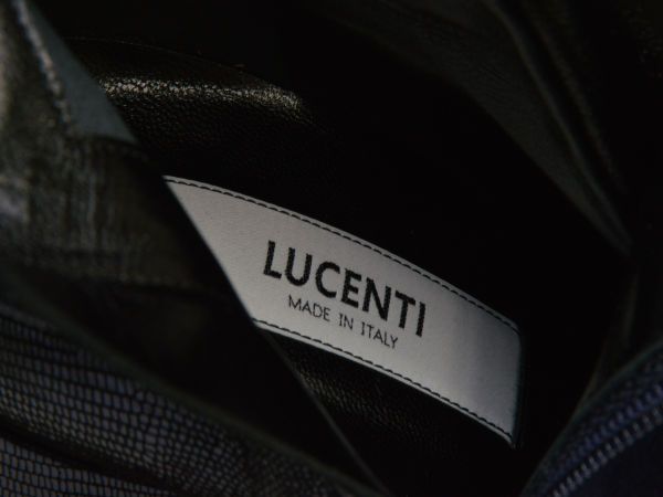 ルチェンティ LUCENTI ショートブーツ スウェード レザー 35.5サイズ  