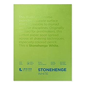 Stonehenge Drawing Pad 9 inch by 12 inch 15 sheets by Legion Paper