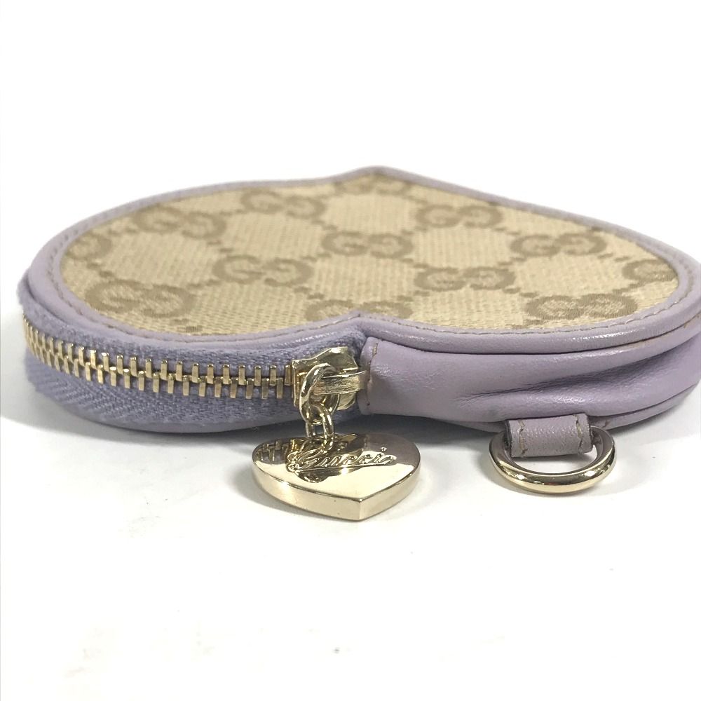 GUCCI グッチ コインケース GG ハート 152615 GGキャンバス/レザー