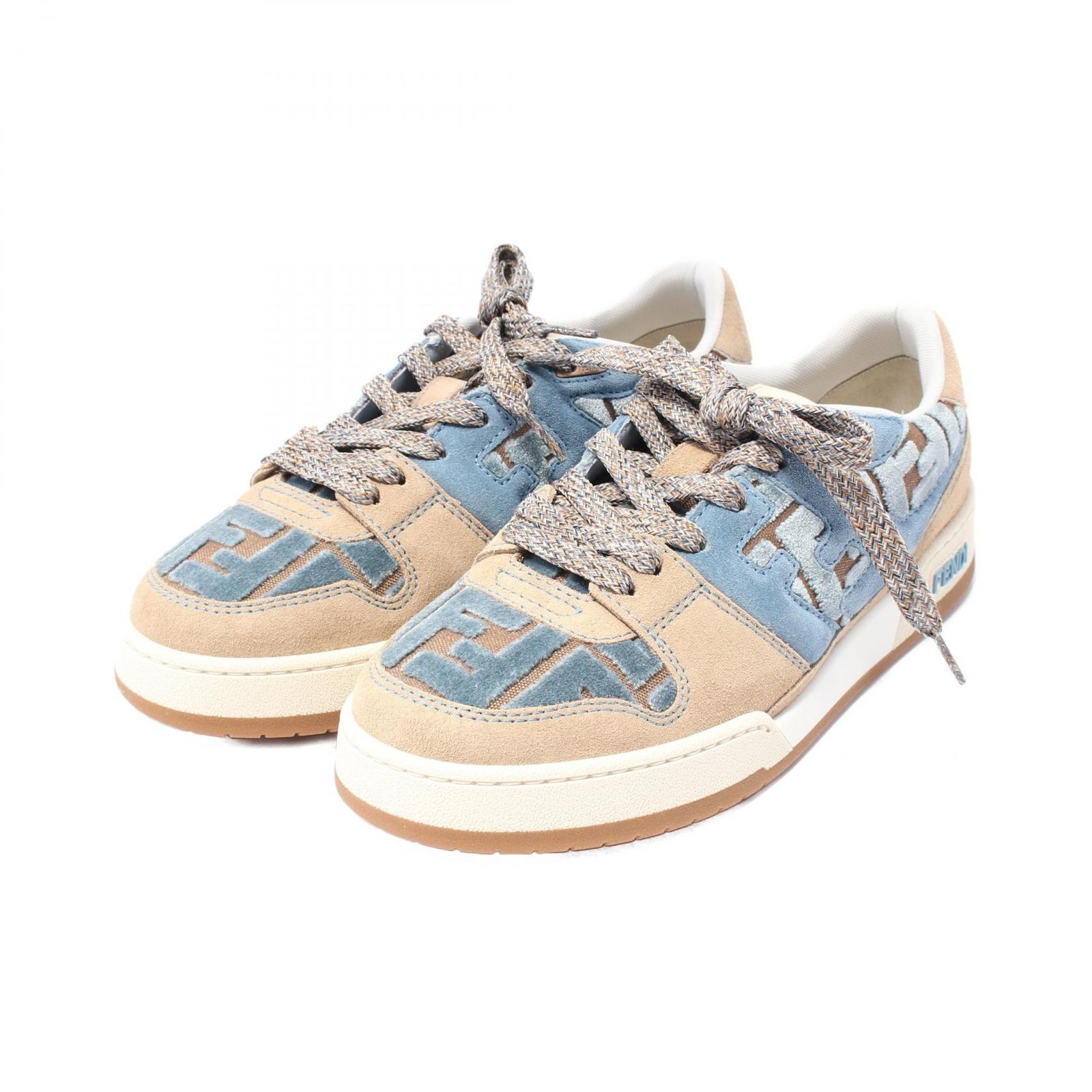 フェンディ FENDI スニーカー マッチ ズッカ 8E8625AOTHF1R7S36.5 
