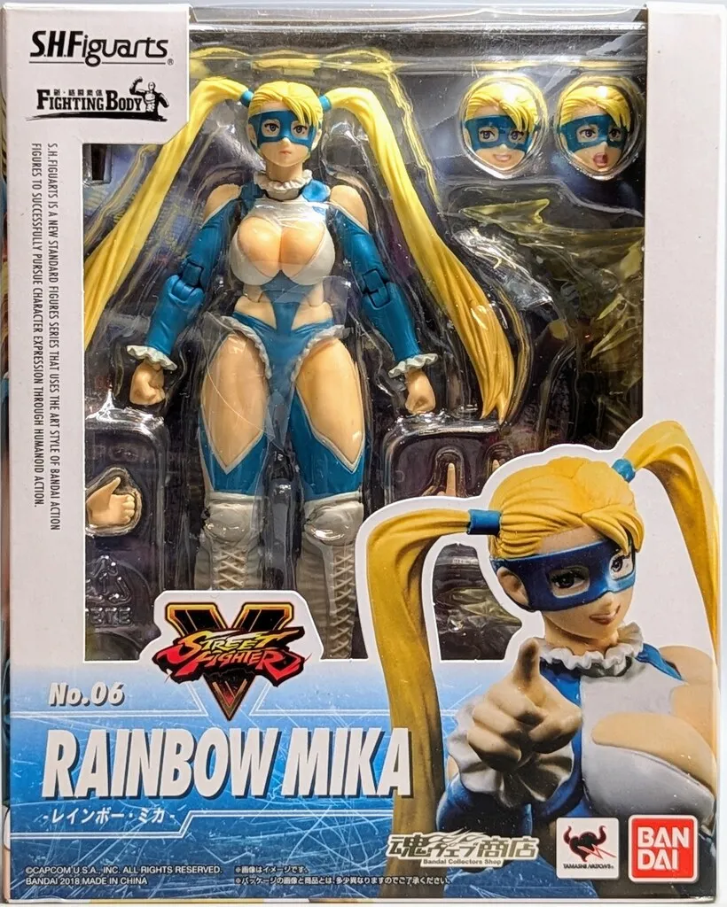 SOTA ストリートファイター　レインボー・ミカ　未開封(中古品) 希少】SOTA ストリートファイター フィギュア アール・ミカ