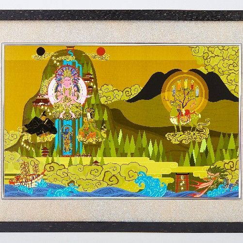 イスム 日本曼荼羅 HAKUジクレ pop'n Buddha - メルカリ