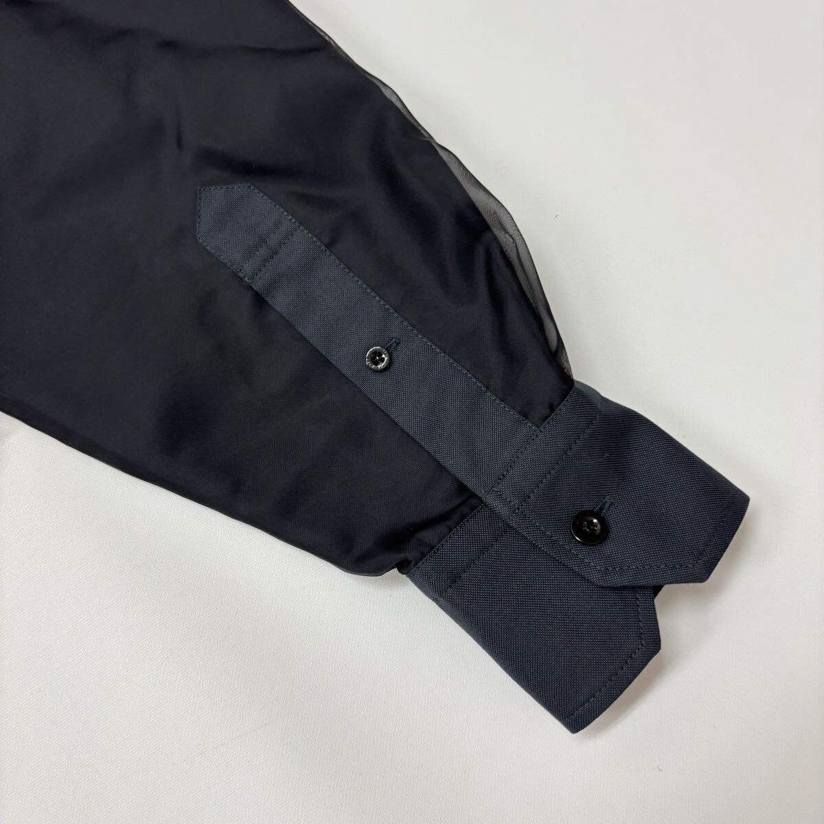 25aw 2025 新品 HYKE ハイク LAYERED OXFORD SHEER SHIRT 252-15247 