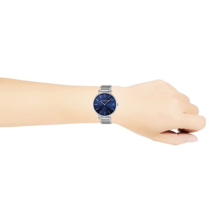コーチ Coach 腕時計 チャールズ 14602429 サンレイ ブルー文字盤 SS クオーツアナログ コーチ Coach 腕時計 チャールズ 14602429 サンレイ ブルー文字盤 SS