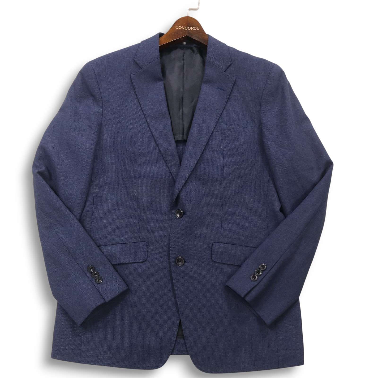 SUIT SELECT スーツ BLS90001 Y7 サイズ ベスト付き　濃紺 WEB限定/OUTLET】【X】【年間】 1釦サテンショールカラー