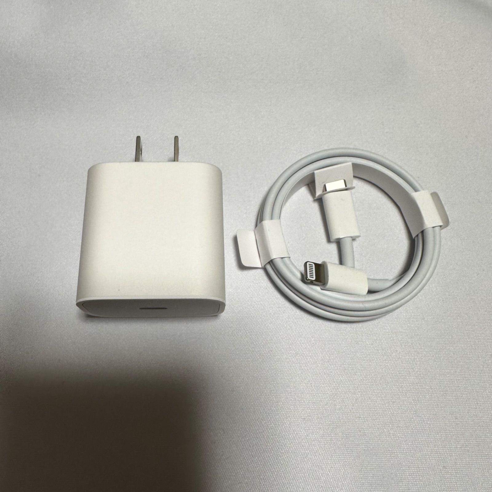 Apple純正 20W USB-C 電源アダプター Lightningケーブル - メルカリ