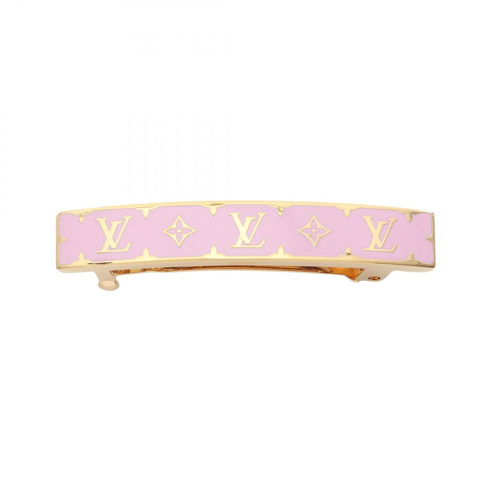 ルイ・ヴィトン 花柄 バレッタ ピンク ルイ・ヴィトン LOUIS VUITTON その他アクセサリー バレッタ