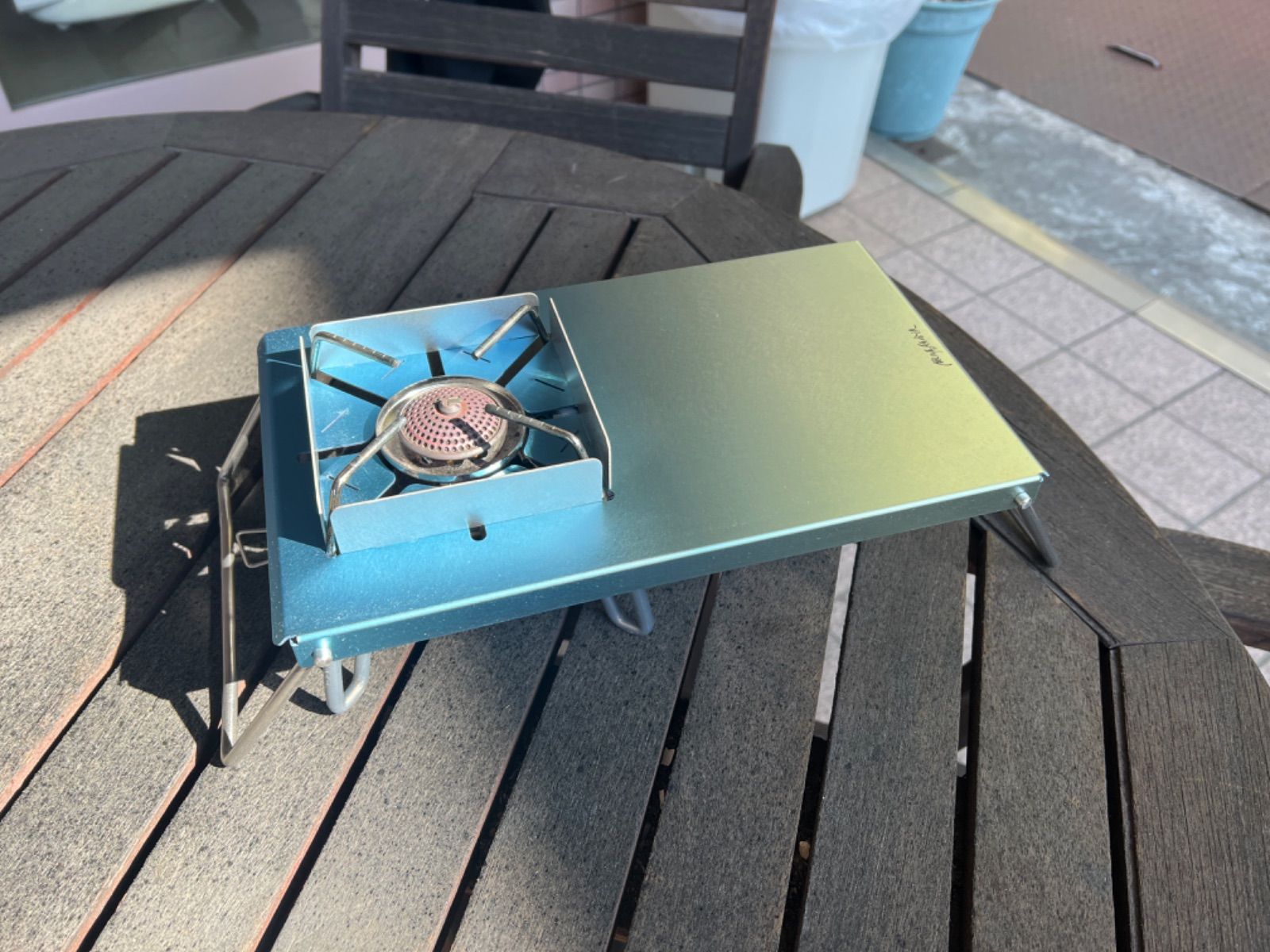 ハングアウト(Hang Out) アーチテーブル②キャリーケース付 送料込み