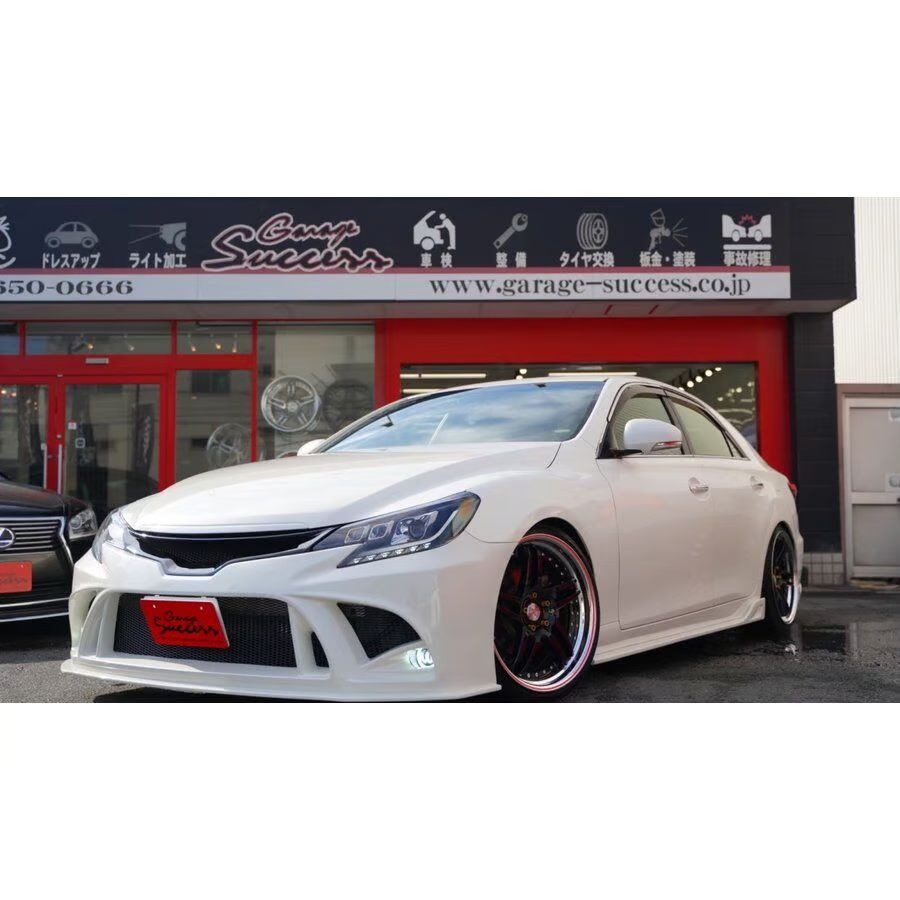 ☆受注生産商品☆ BRASH エアロ バンパー for マークX フロント GRX130