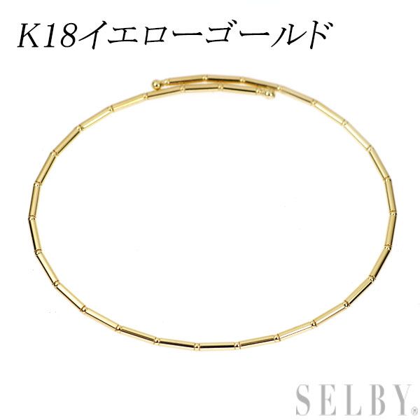 K18YG バングル 形状記憶 - メルカリ