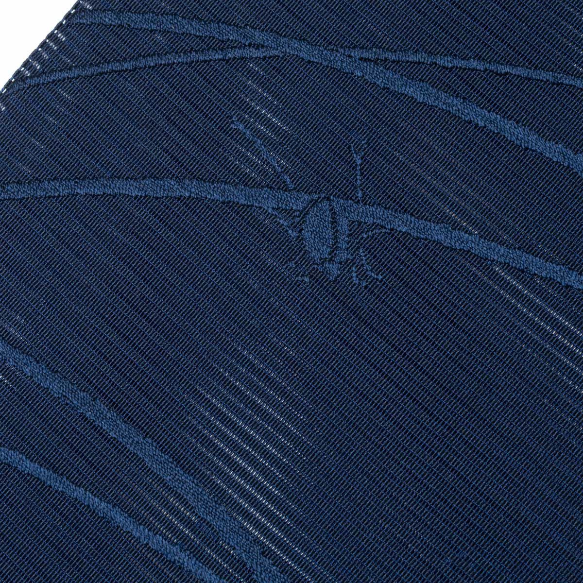［ 名古屋帯/絽 ］正絹　紺色　露芝　流水　涼しい　着物　夏物　夏着物　盛夏 kimono-waku_natuobi-122715