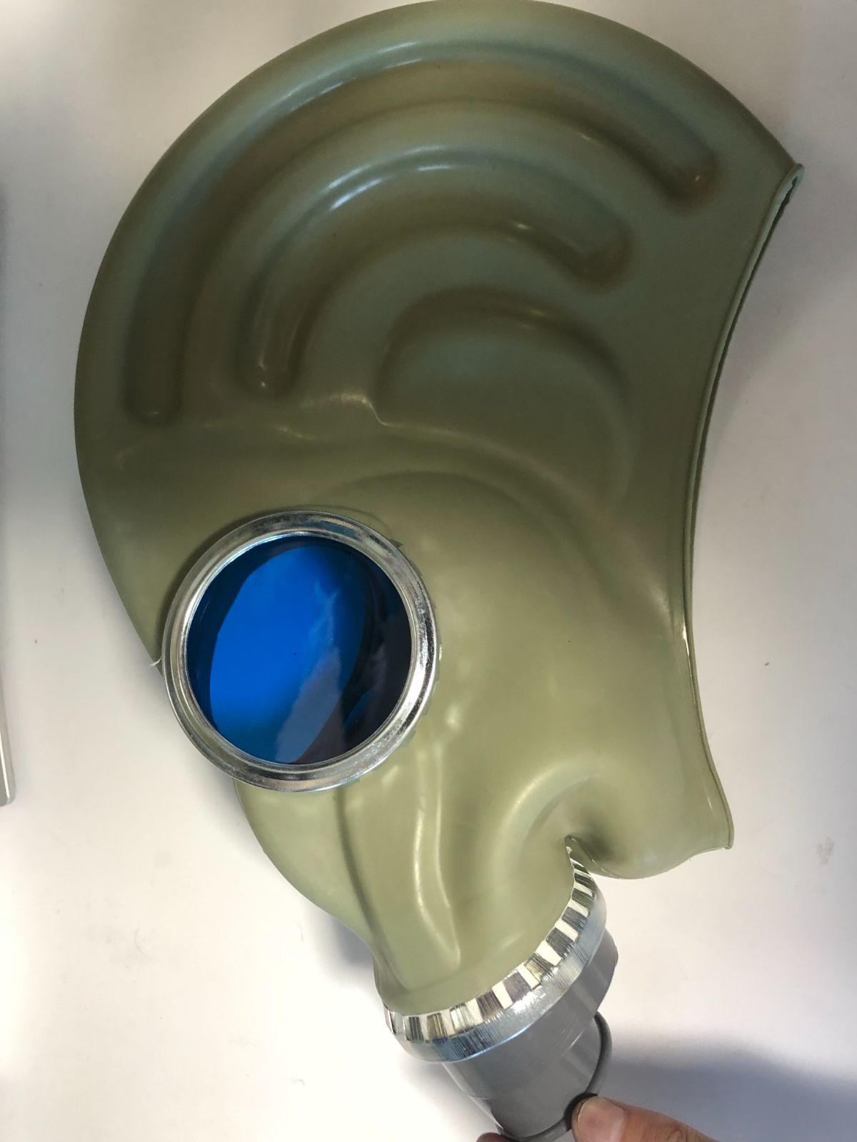 ロシア軍GP5ガスマスク用レンズ 青 ブルー Blue GasMask - メルカリ