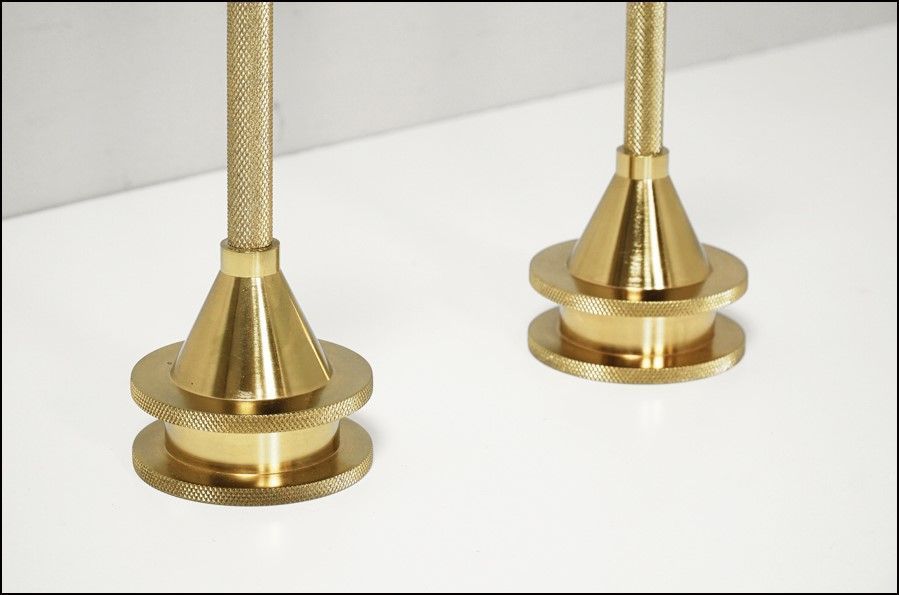 Tom Dixon トム・ディクソン】キャンドルホルダー（トール）2個セット