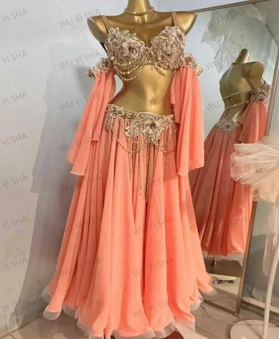 オーダーメイド ベリーダンス スカートセット ダンス衣装