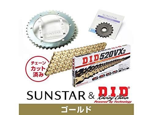 4営業日で発送 SUNSTAR サンスター スプロケット＆チェーンキット 品番 KD32403 SR400 520コンバート 3丁下げ高速重視 サイズ 520