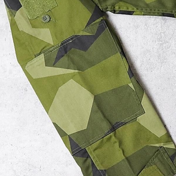 スウェーデンACTIVE LIFE社製 UF90 グリーンカモ シャツ デッド