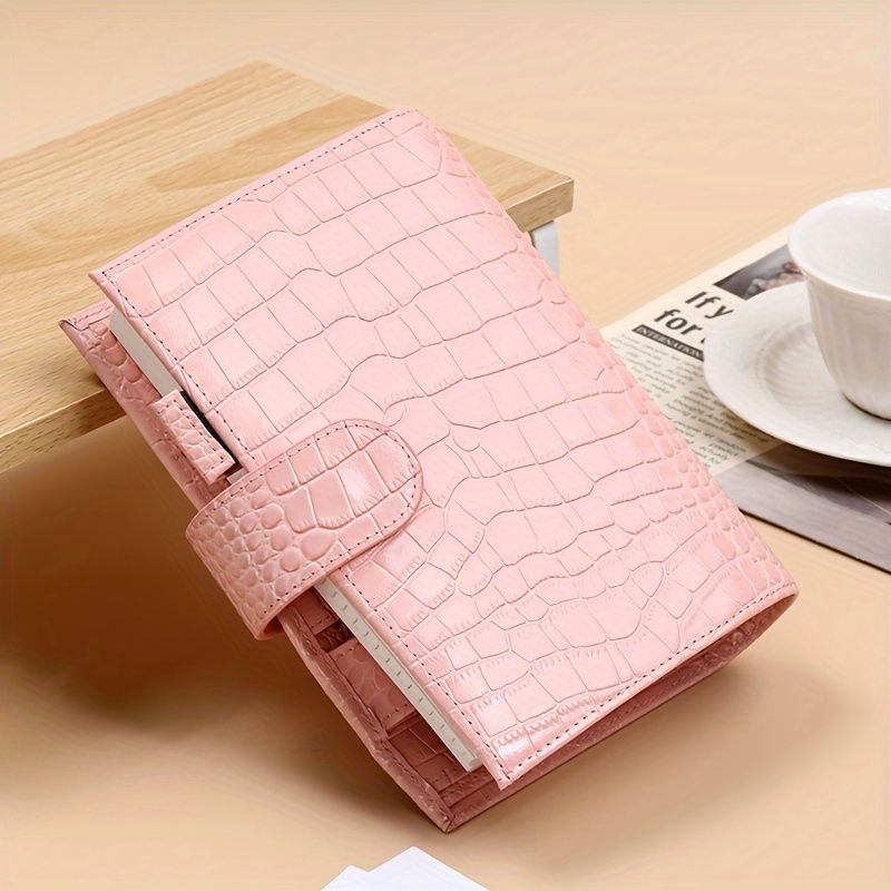 耐久性のあるレザーカバーウォレット メモと計画用のIDカード