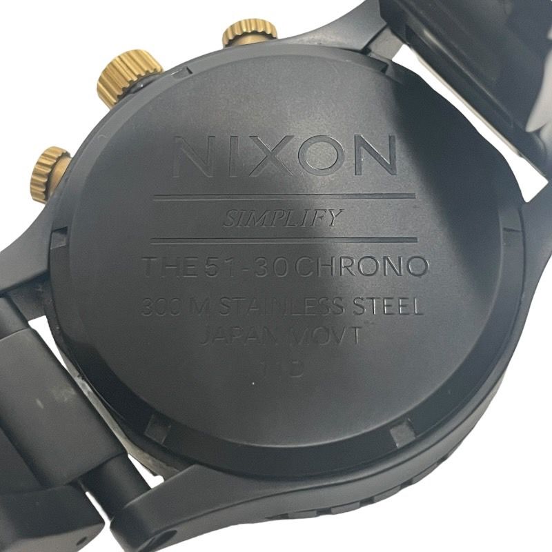 【NIXON】ニクソン フィフティワンサーティ クロノ THE51-30CHRONO A0831041 腕時計 ステンレススチール メンズ クオーツ カジュアル クロノグラフ