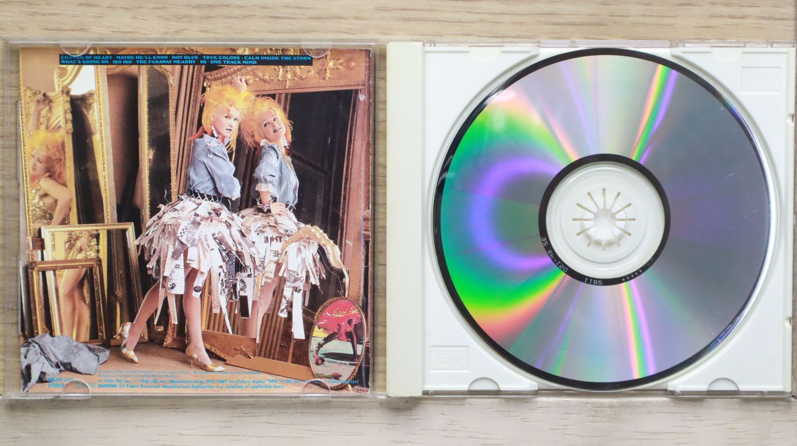 国内盤CD☆シンディ・ローパー/Cyndi Lauper□ True Colors 【32