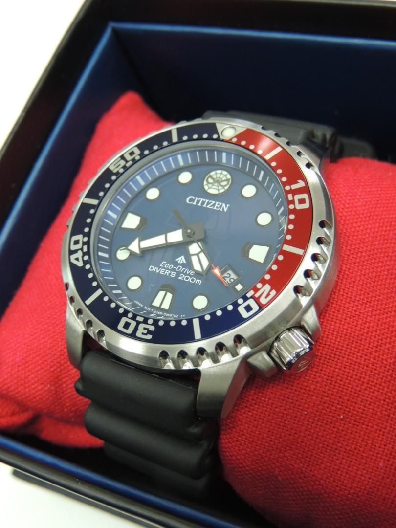 シチズン プロマスター マーベル スパイダーマン 限定 エコ