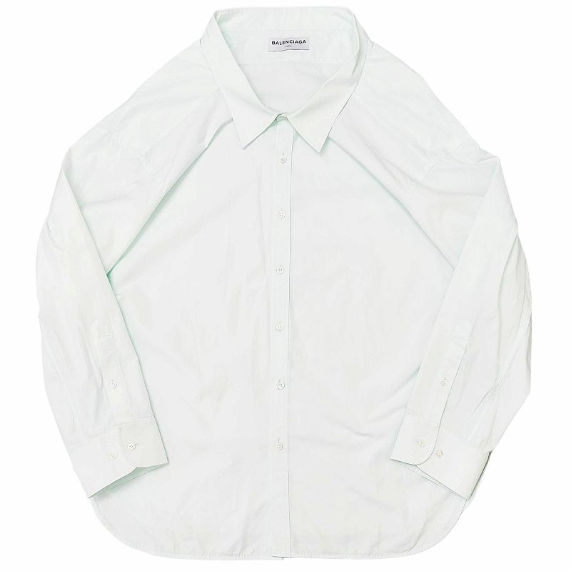人気ブランドからコーディネートを探す バレンシアガ BALENCIAGA Pinched Collor Over size shirt シャツ/ブラウス(長袖/七分)
