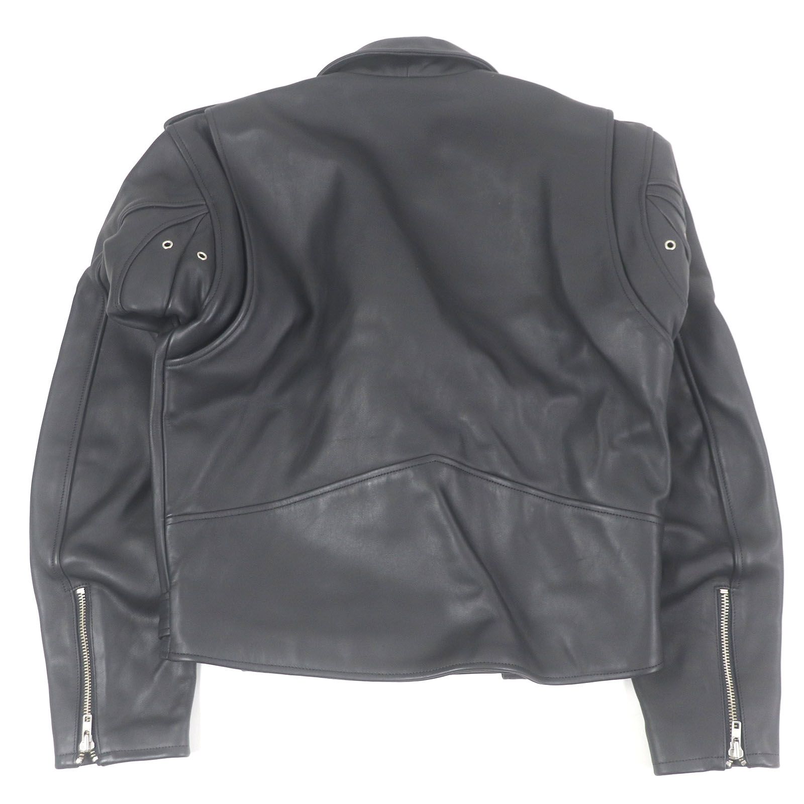 極美品□KADOYA カドヤ 牛革 ダブルライダースジャケット