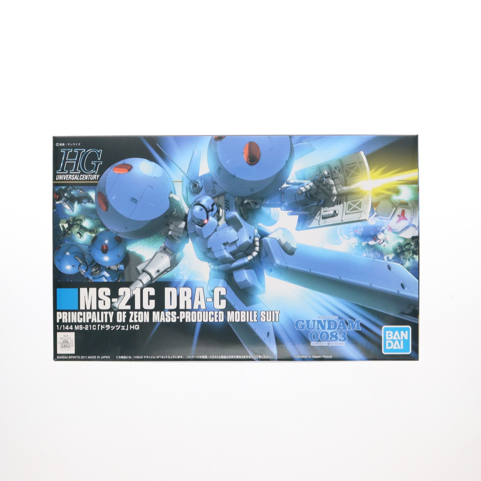 BANDAI - HGUC 1/144 RX-78 MS-21C ドラッツェ 機動戦士ガンダム0083 STARDUST MEMORY(スターダストメモリー) プラモデル(5061822) バンダイスピリッツ HGUC 1/144 RX-78 MS-21C ドラッツェ 機動戦士ガンダム0083