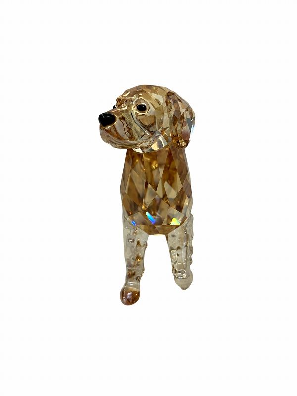スワロフスキー SWAROVSKI 極美品 ゴールデンレトリバー 犬 母 1142823