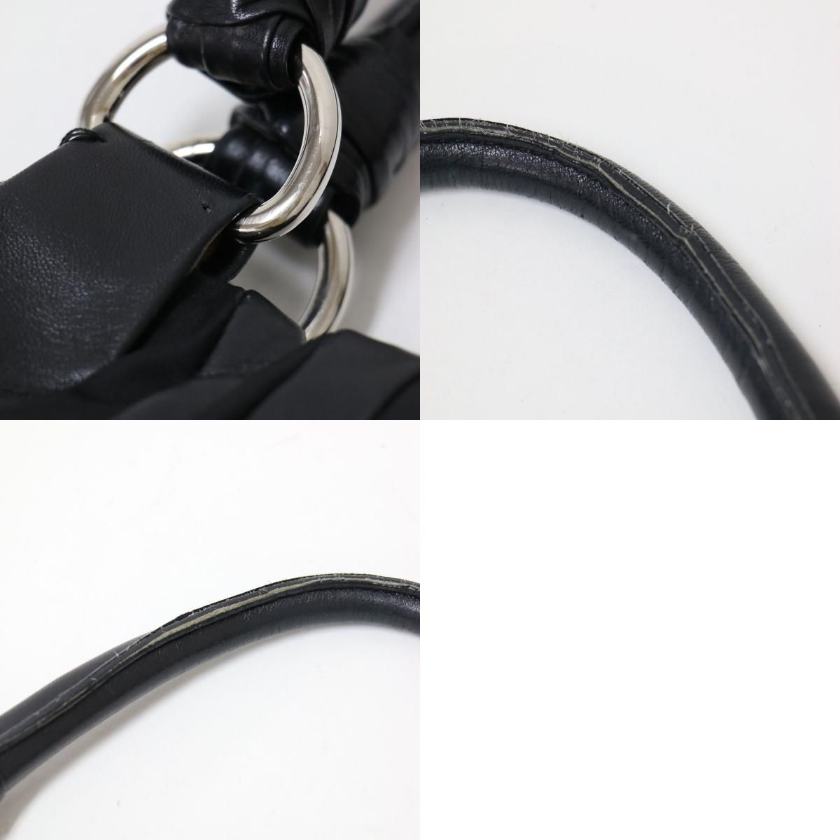 PRADA プラダ クリムソン ストライプ ハンドバッグ BR3994 / トート 